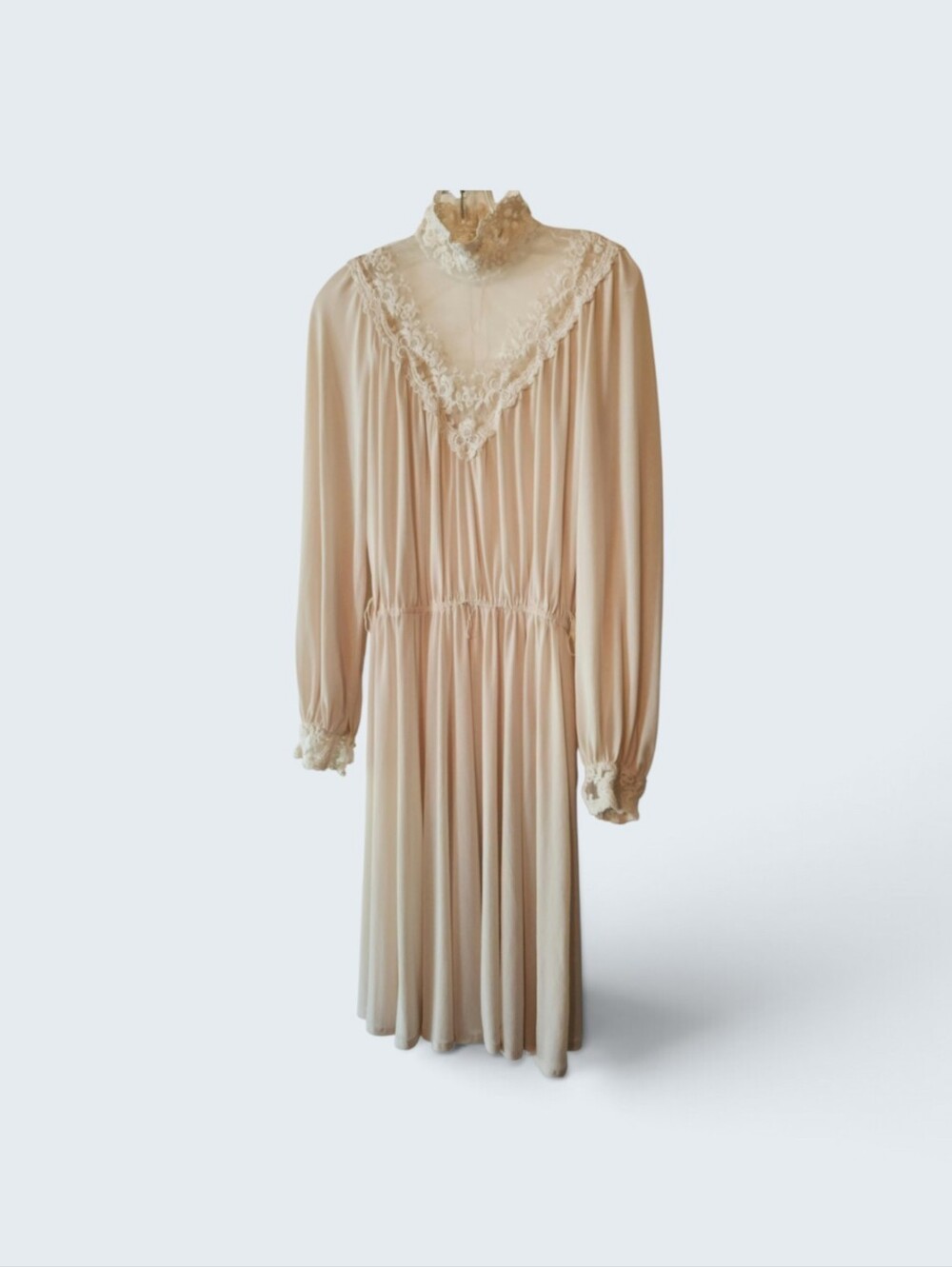 Wedding Dress Casadei Vintage 70's Size 11 EUC $35